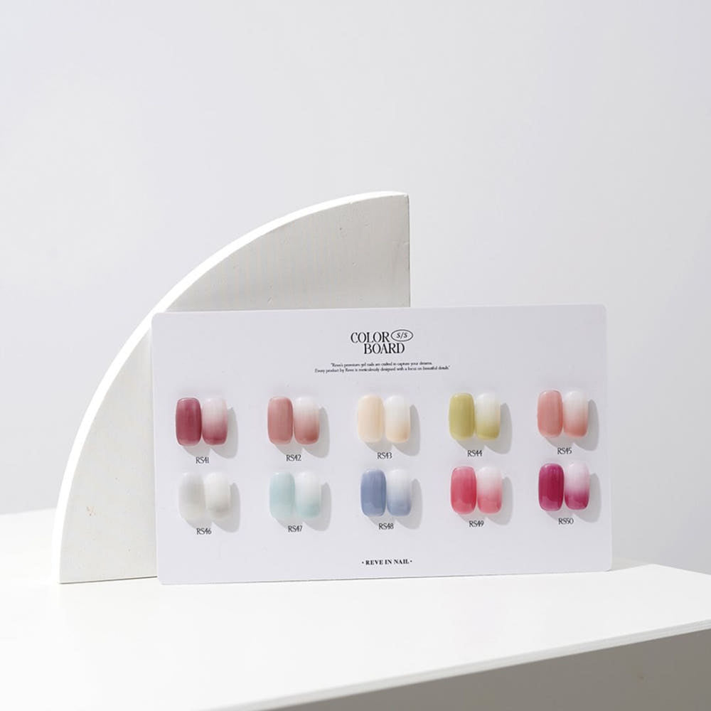 REVE: Color Board Syrup Gel 10-Color Set
