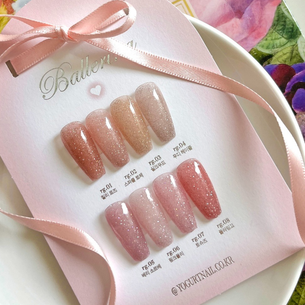 Yogurt Gel: Ballerina Reflective Glitter (Single)