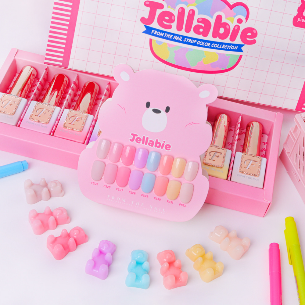 From the Nail: Jellabie Syrup Gel 8 Set