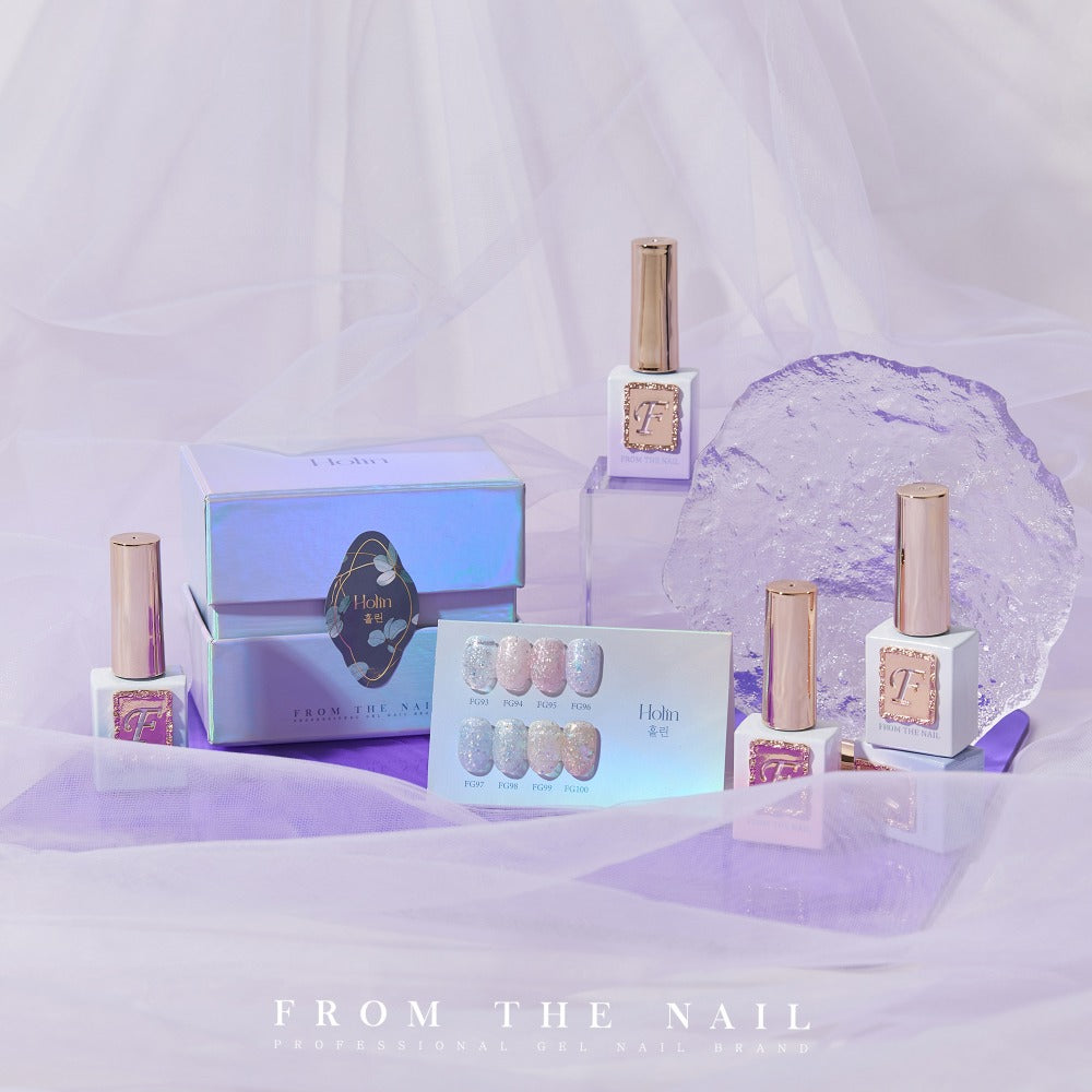 From the Nail: HOLIN Glitter Gel 8 Set