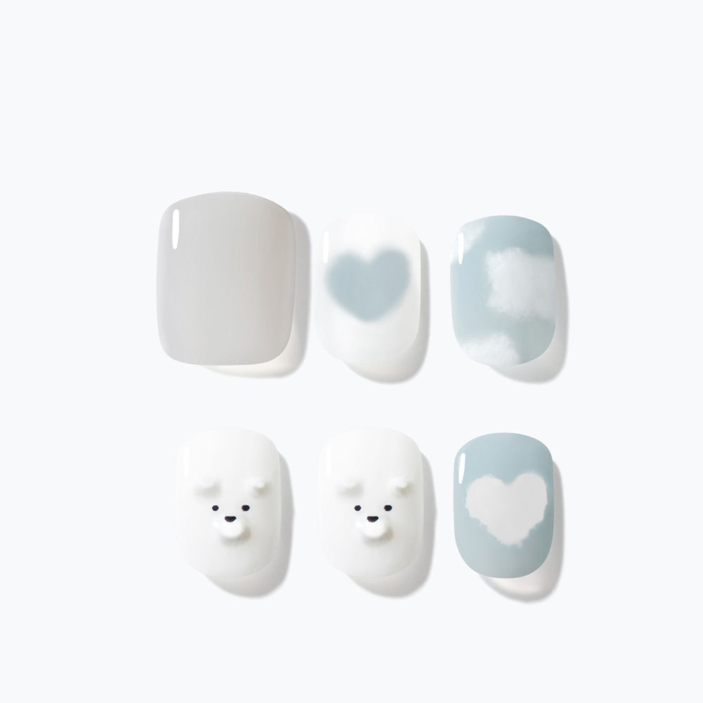 Dashing Diva Magic Press - Cloudy Bear (Short Square)