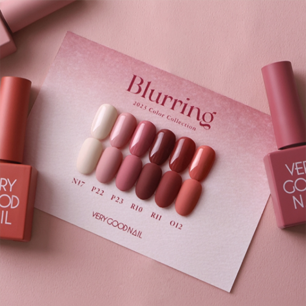 Very Good Nail: Blurring Solid Gel 6 Set