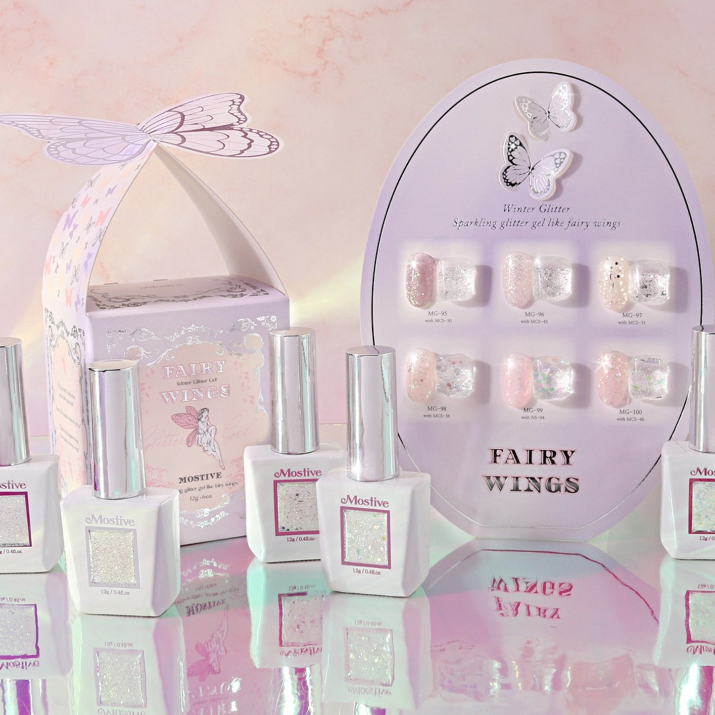 Mostive: Fairy Wings 6 Set