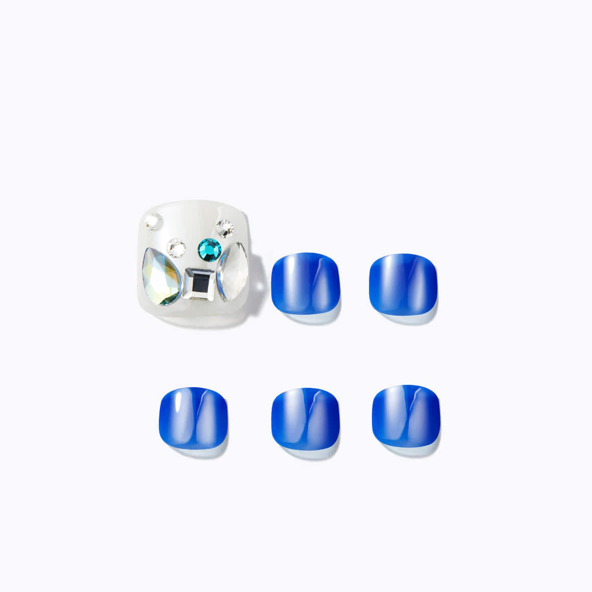 Dashing Diva Magic Press Pedi - Blue Sapphire