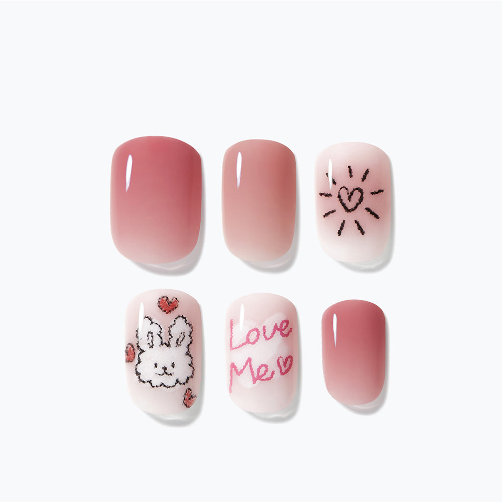 Dashing Diva Magic Press - Love Rabbit (Regular Round)