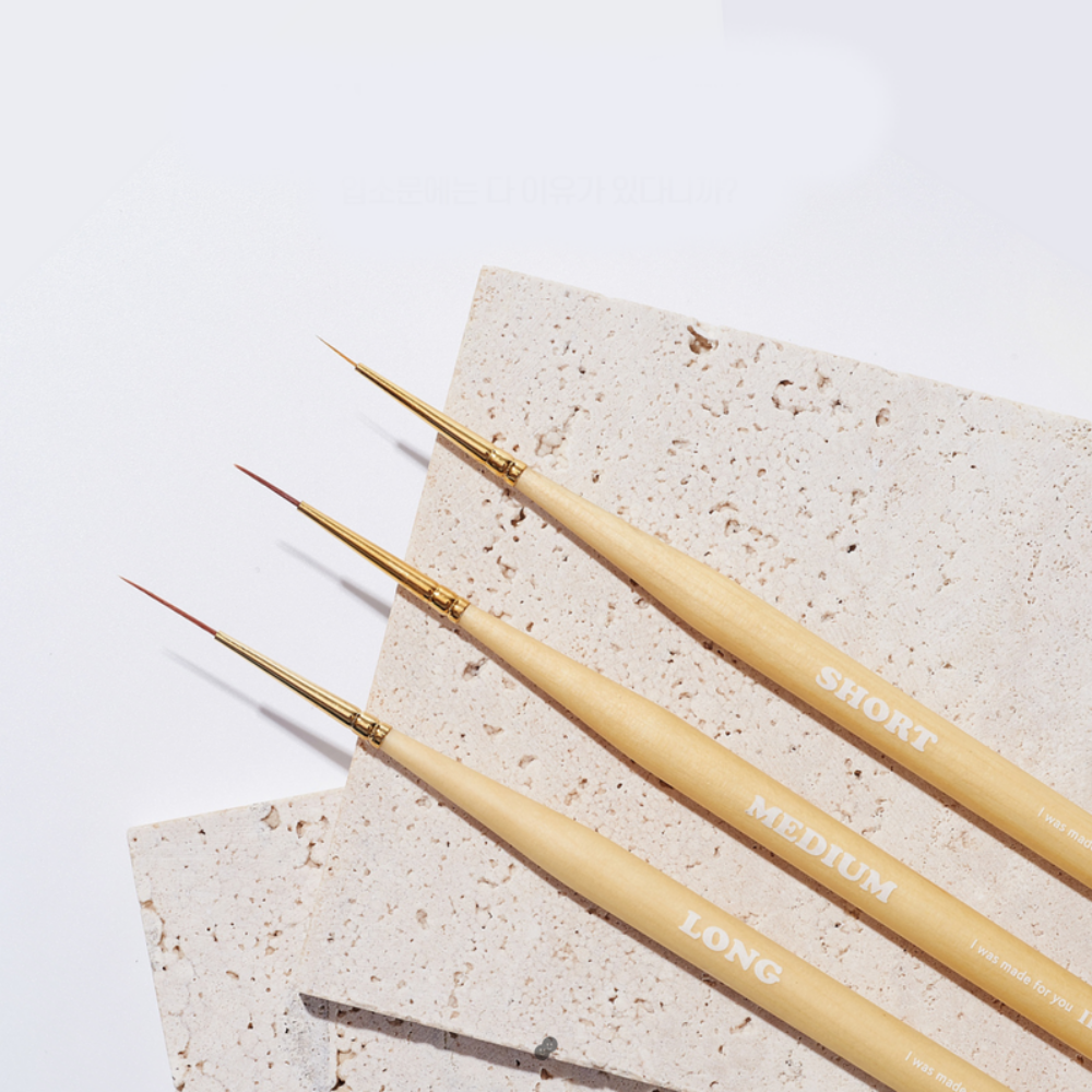 MAYO: Liner Brush 3-piece Set