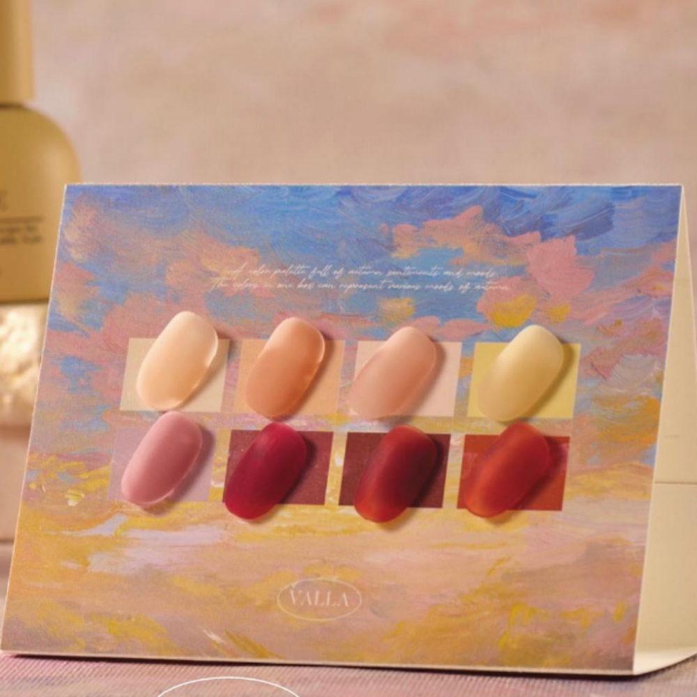 VALLA: Color Palette Season 2 Fall Syrup Gel (8-Piece Set)