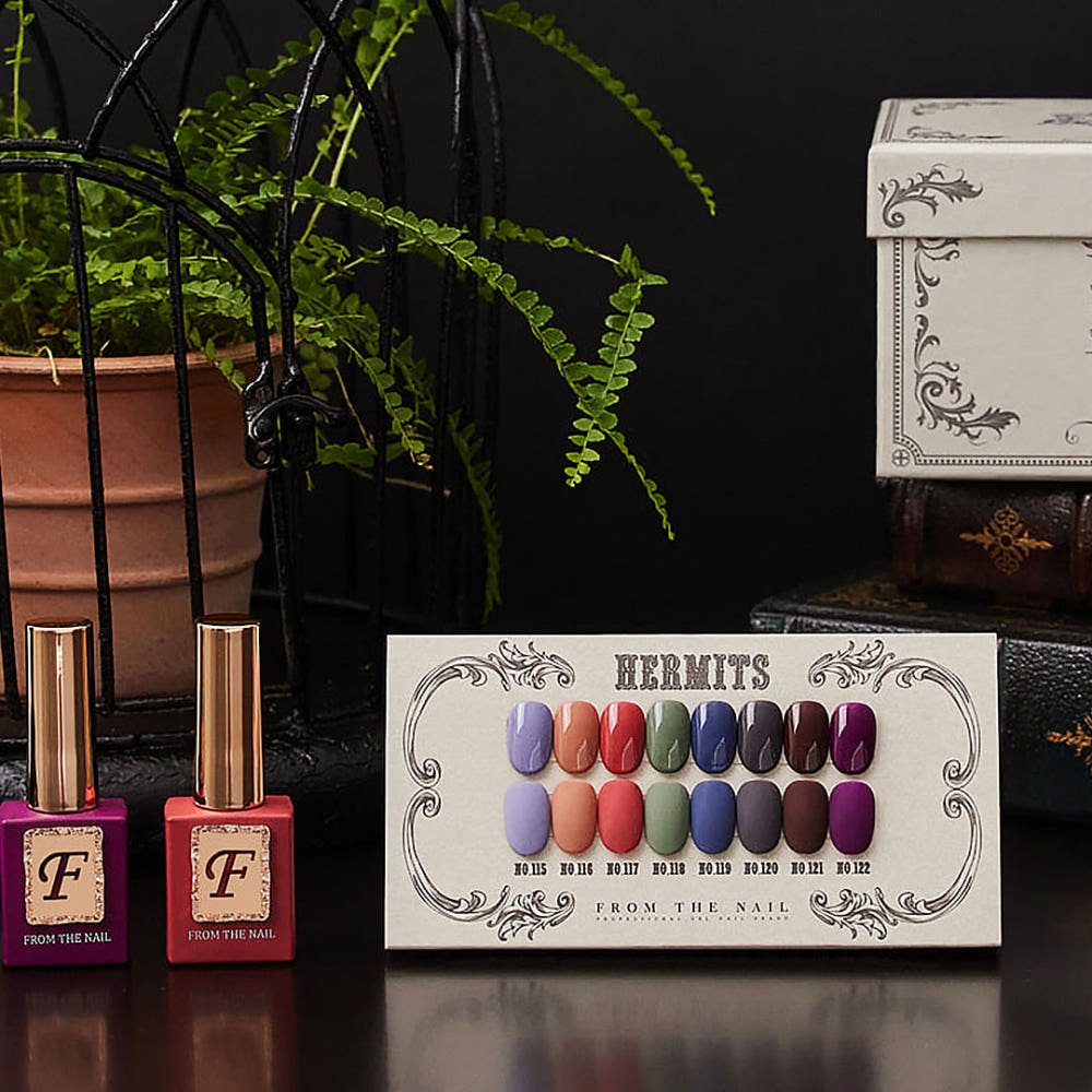 From the Nail: Hermits Solid Color Gel 8 Set