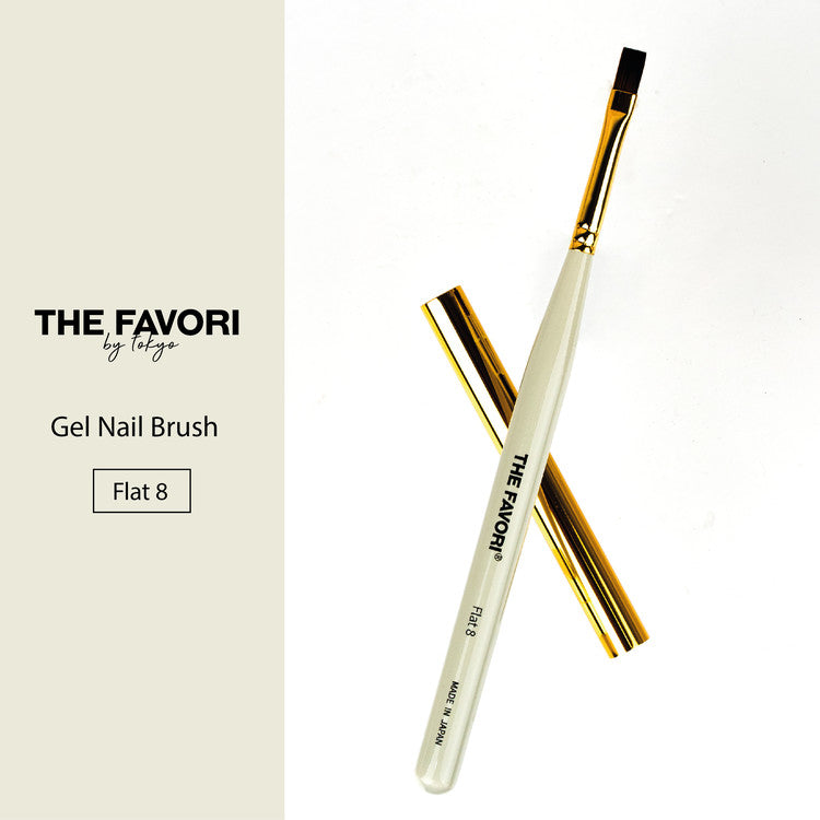 THE FAVORI: Original Flat Brush - Flawless Surface Coloring