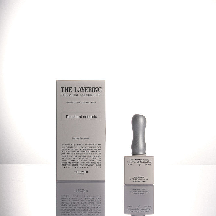 THE FAVORI: NEW Metal Layering Gel - High-Gloss Mirror Metallic
