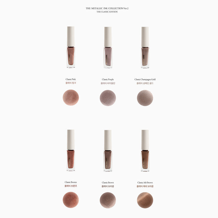 THE FAVORI: Metallic Ink Classic Edition ver.2 - Individual Color (Pick 1 of 6)