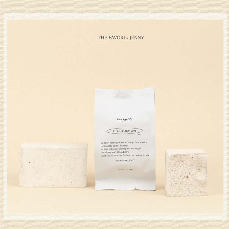 THE FAVORI X JAENY NAIL: Non-Wipe Clear Gel (30g)