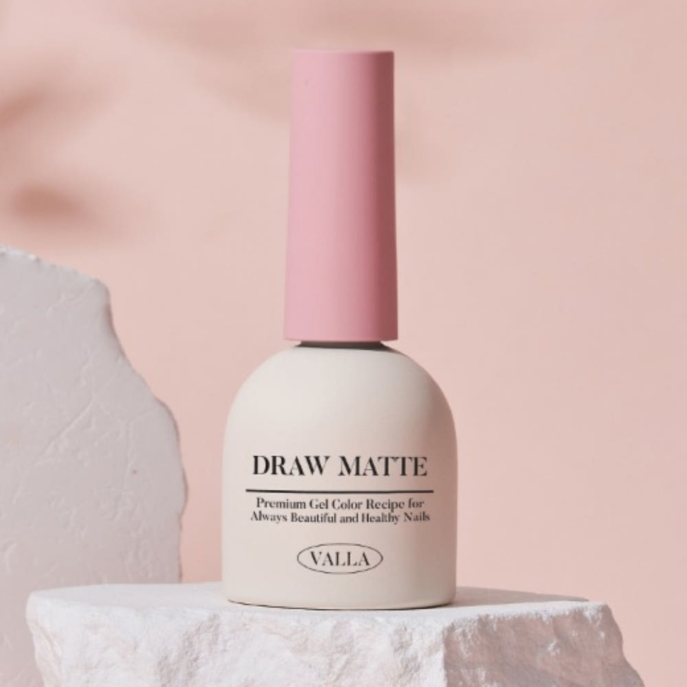 VALLA Draw Matte Top Gel: Drawing Nail