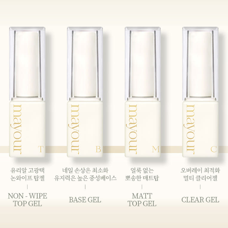 Mayyour: Attachment Matte Top & Base Gel