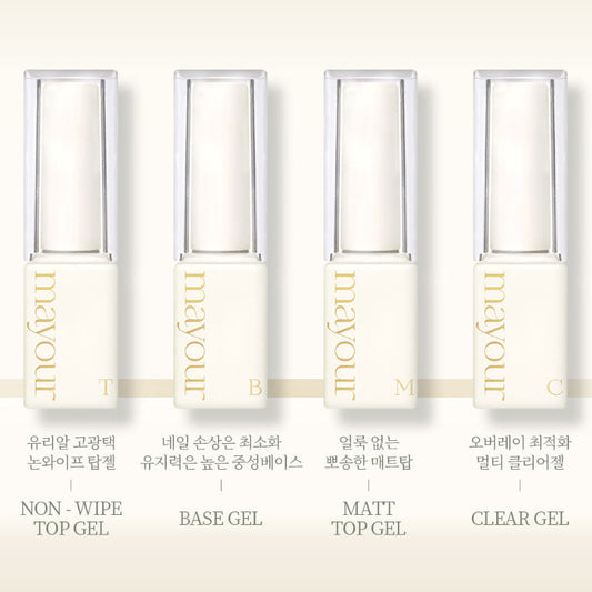 Mayyour: Attachment Matte Top & Base Gel