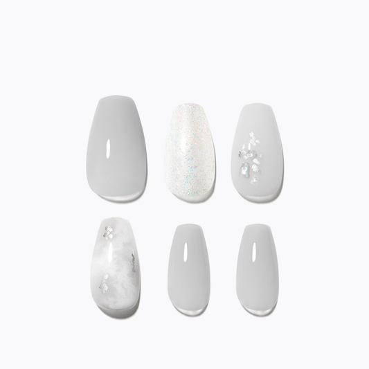 Dashing Diva Magic Press - Grayish Marble (Coffin)