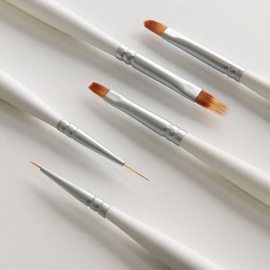 Yogurt Nail: Professional Gel Nail Brush (Single) Set