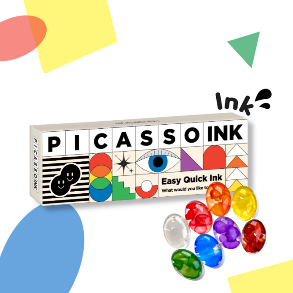 Mayo: PICASSO Ink Easy Quick Tint Gel Watercolor 8 Colors Set