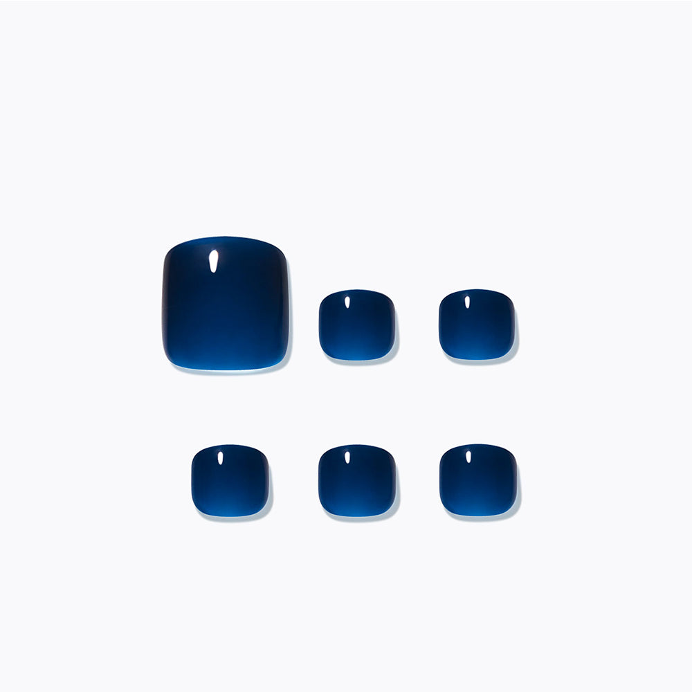 Dashing Diva Magic Press Pedi - Dark Blue