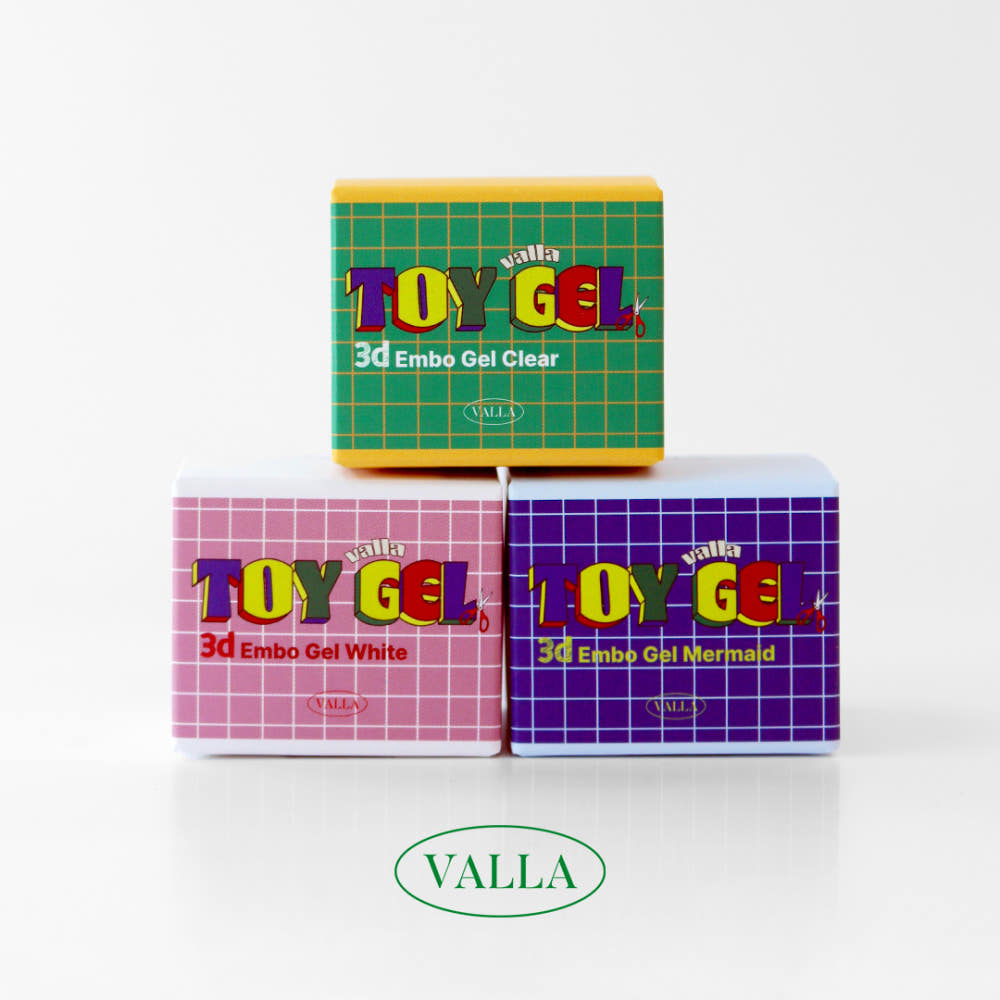 VALLA: Toy Gel 3D Embossing Clay 20g (Single) - Select 1 of 3