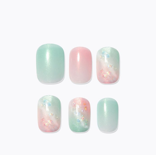 Dashing Diva Magic Press - Wavy Marble (Regular Round)