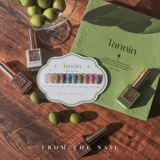 From The Nail: Tannin Glitter Gel 10 Set