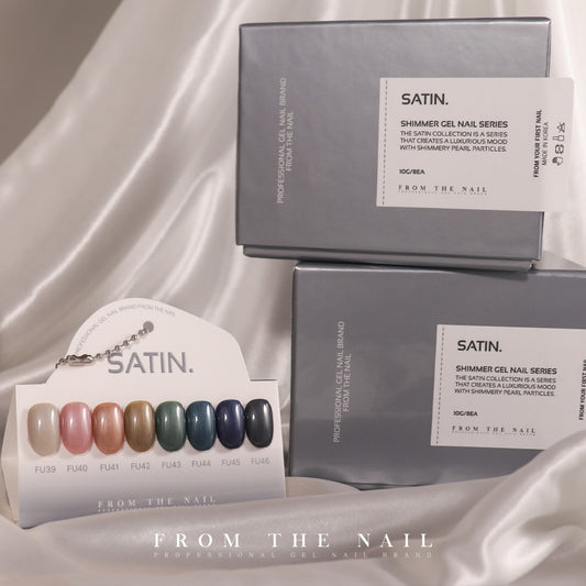 From the Nail: Satin Metal Glitter Gel 8 Set