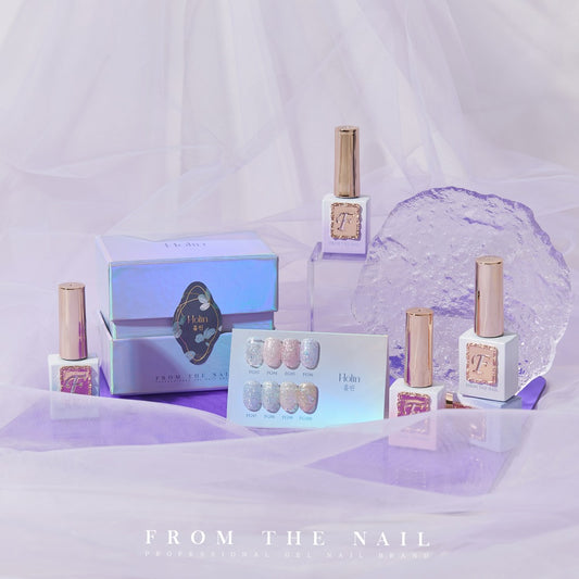 From the Nail: HOLIN Glitter Gel 8 Set