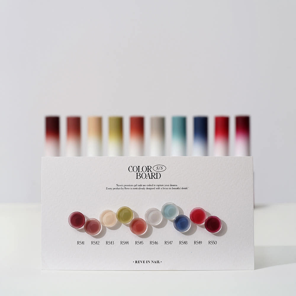 REVE: Color Board Syrup Gel 10-Color Set
