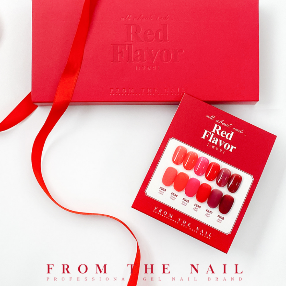 From the Nail: Red Flavor Syrup Gel (Single)