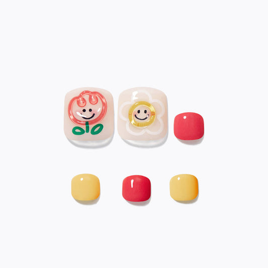 Dashing Diva Magic Press Pedi - Petit Flower