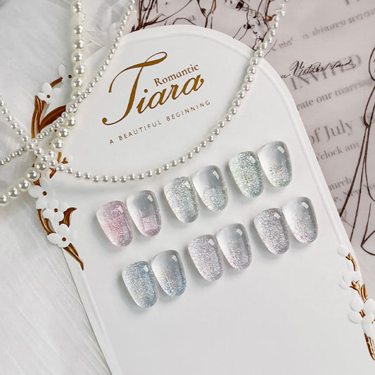 First Street: Tiara Glitter Gel 6 Set