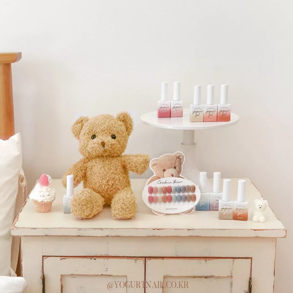 Yogurt Gel: Cookie Bear Syrup Gel (10-Piece Set)