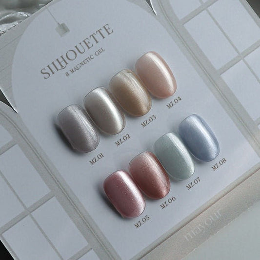 Mayyour: Silhouette Magnetic Gel 8 Set