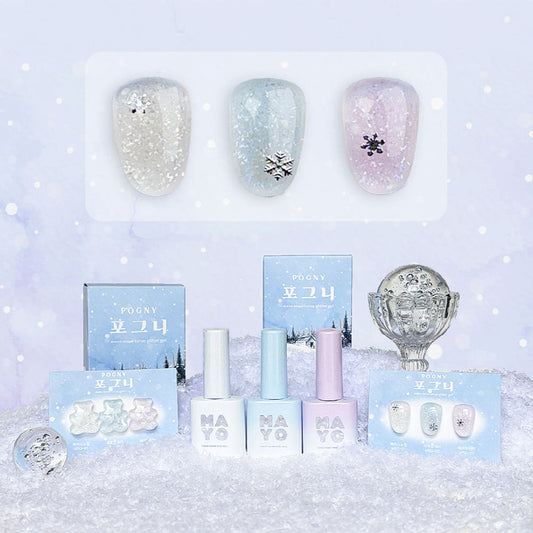 Mayo: Foggy Syrup Glitter Gel (3-Piece Set)