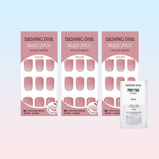 Dashing Diva Magic Press - Pink Blush Set (3 Packs)