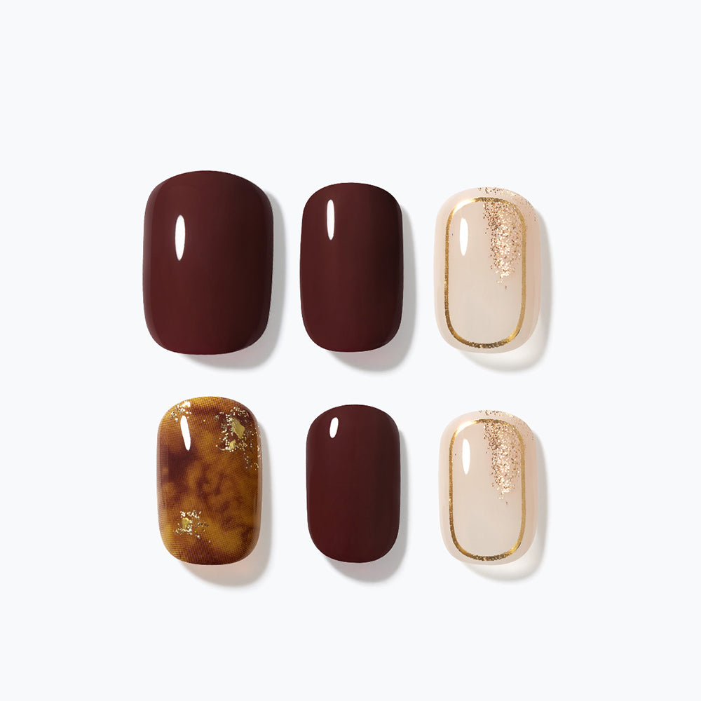 Dashing Diva Magic Press - Deep Espresso (Regular Round)