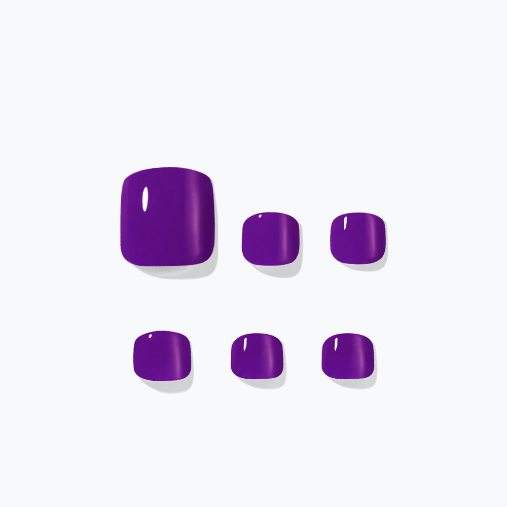 Dashing Diva Magic Press Pedi - Glossy Violet