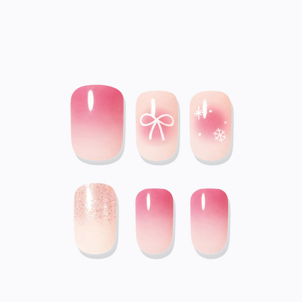 Dashing Diva Magic Press - Pinky Ribbon (Regular Round)