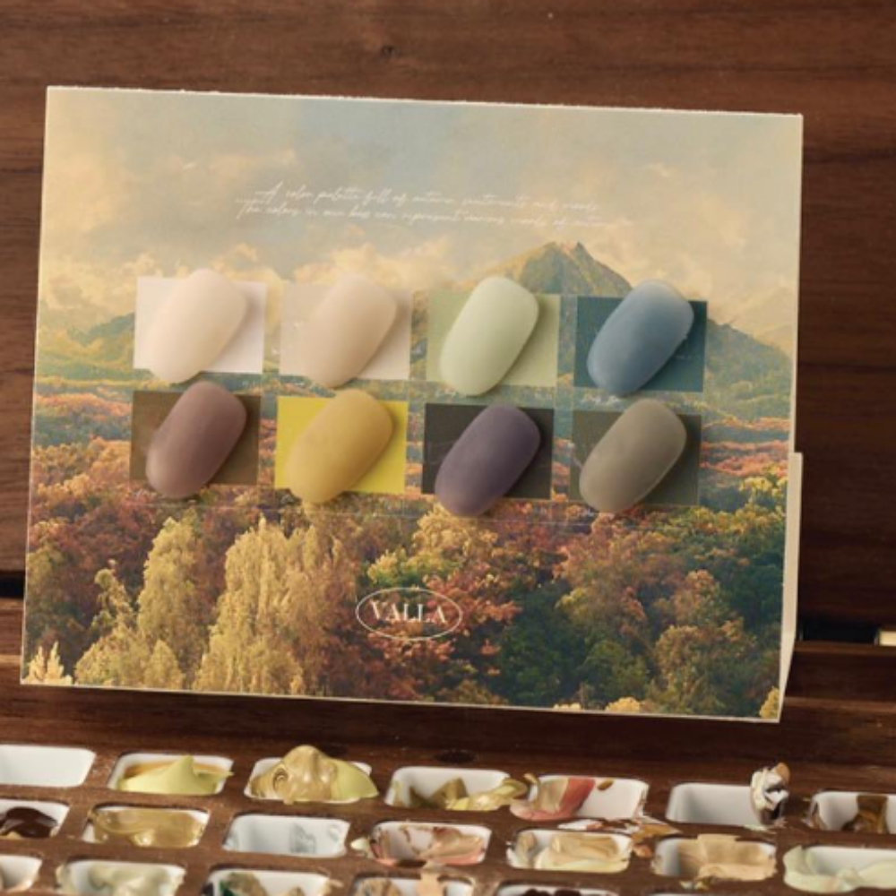 VALLA: Color Palette Season 1 Fall Syrup Gel (8-Piece Set)