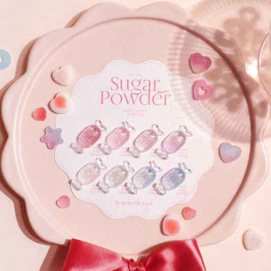 DGEL: Aurora Queen Sugar Powder Collection Glitter Gel (Single)