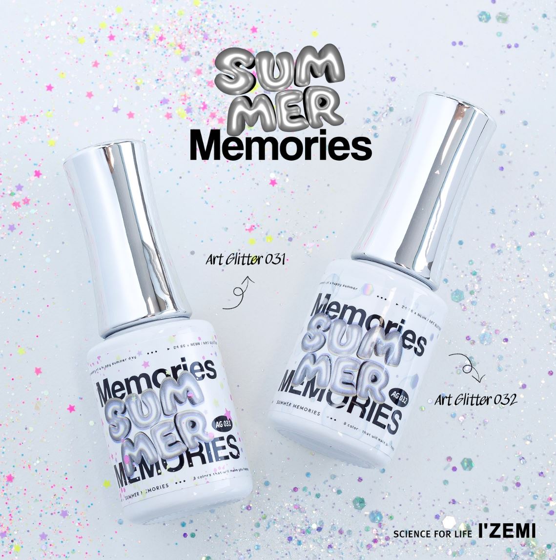IZEMI Summer Memories Art Glitter (2 Types)