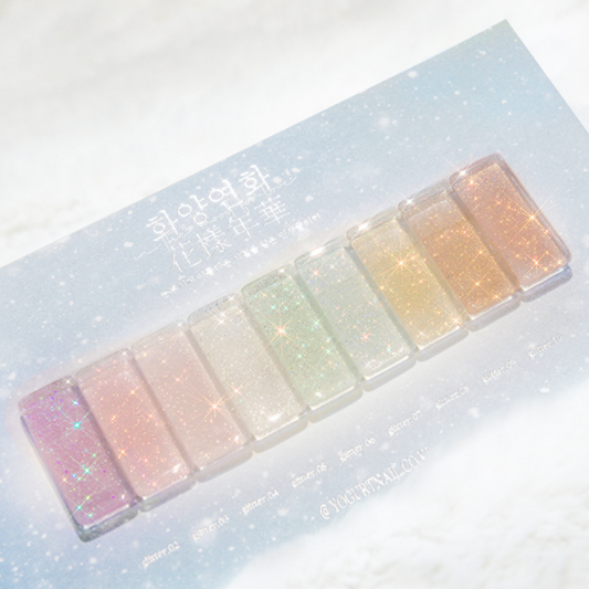 Yogurt Gel: Blooming Moment Syrup Glitter (Single)