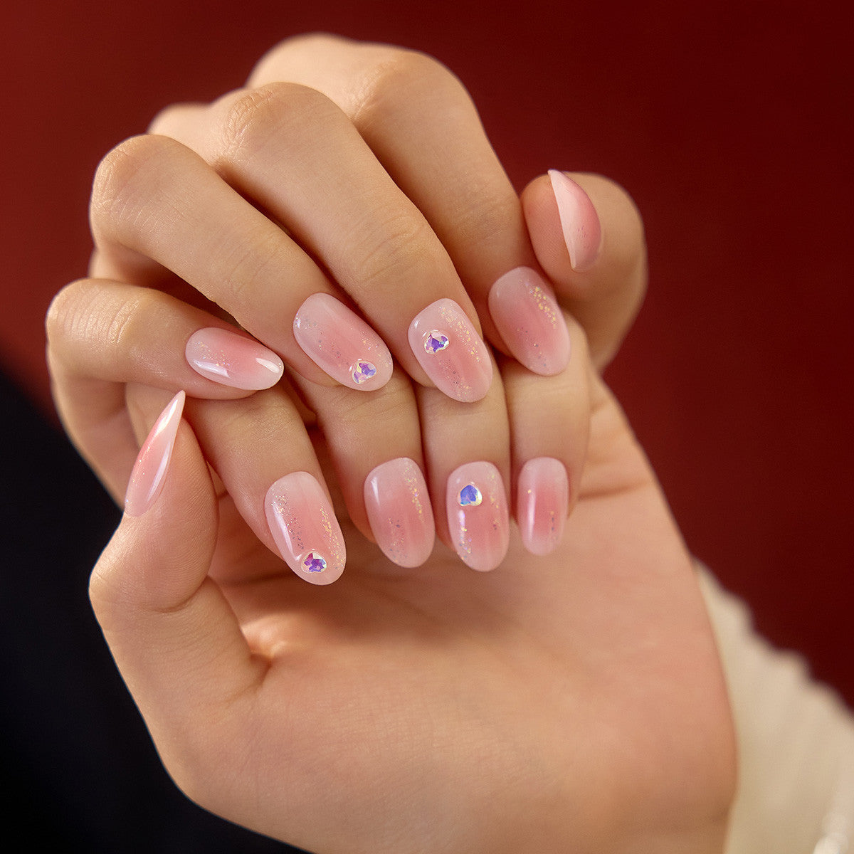 Dashing Diva Magic Press - Heart Cheek (Long Oval)