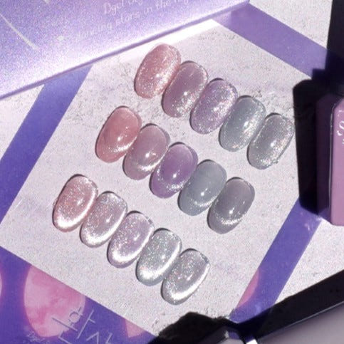 DGEL: Signature Fantasy Collection Magnet Gel 5 Colors Set