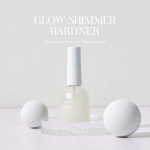 VALLA: Glow Shimmer Hardener Quick Dry (6-Piece Set)