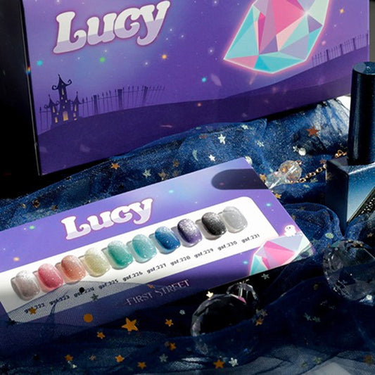First Street: Lucy Glitter Gel 10 Set
