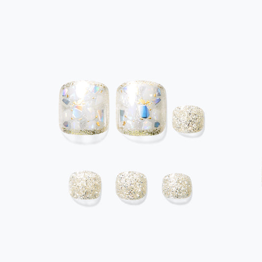 Dashing Diva Magic Press Pedi - Shining Petal