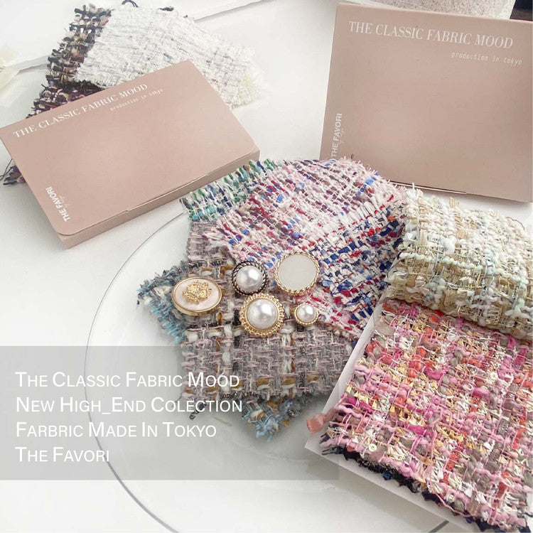 THE FAVORI: FABRIC Glitter Collection (3 Colors Set)