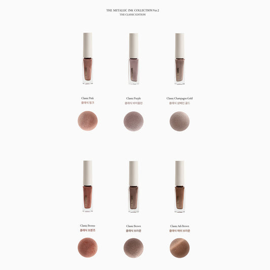 THE FAVORI: Metallic Ink Classic Edition ver.2 - Individual Color (Pick 1 of 6)
